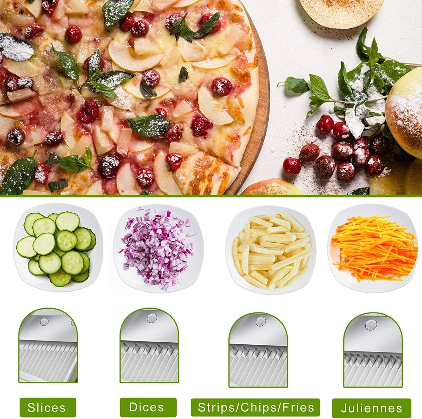 Vegetable Cutter Slicer Chopper | Multi-function Cutter