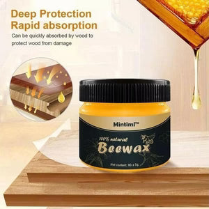 Mintiml - Natural Beeswax Wood Polish