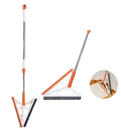 Multifunctional Silicone Broom & Squeegee – 2-in-1 Cleaning Tool