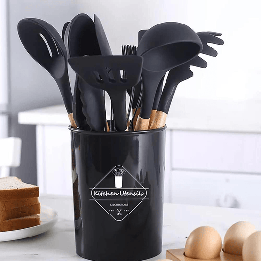 12-Piece Silicone Kitchen Utensil Set