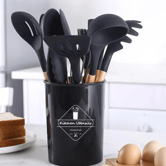 12-Piece Silicone Kitchen Utensil Set