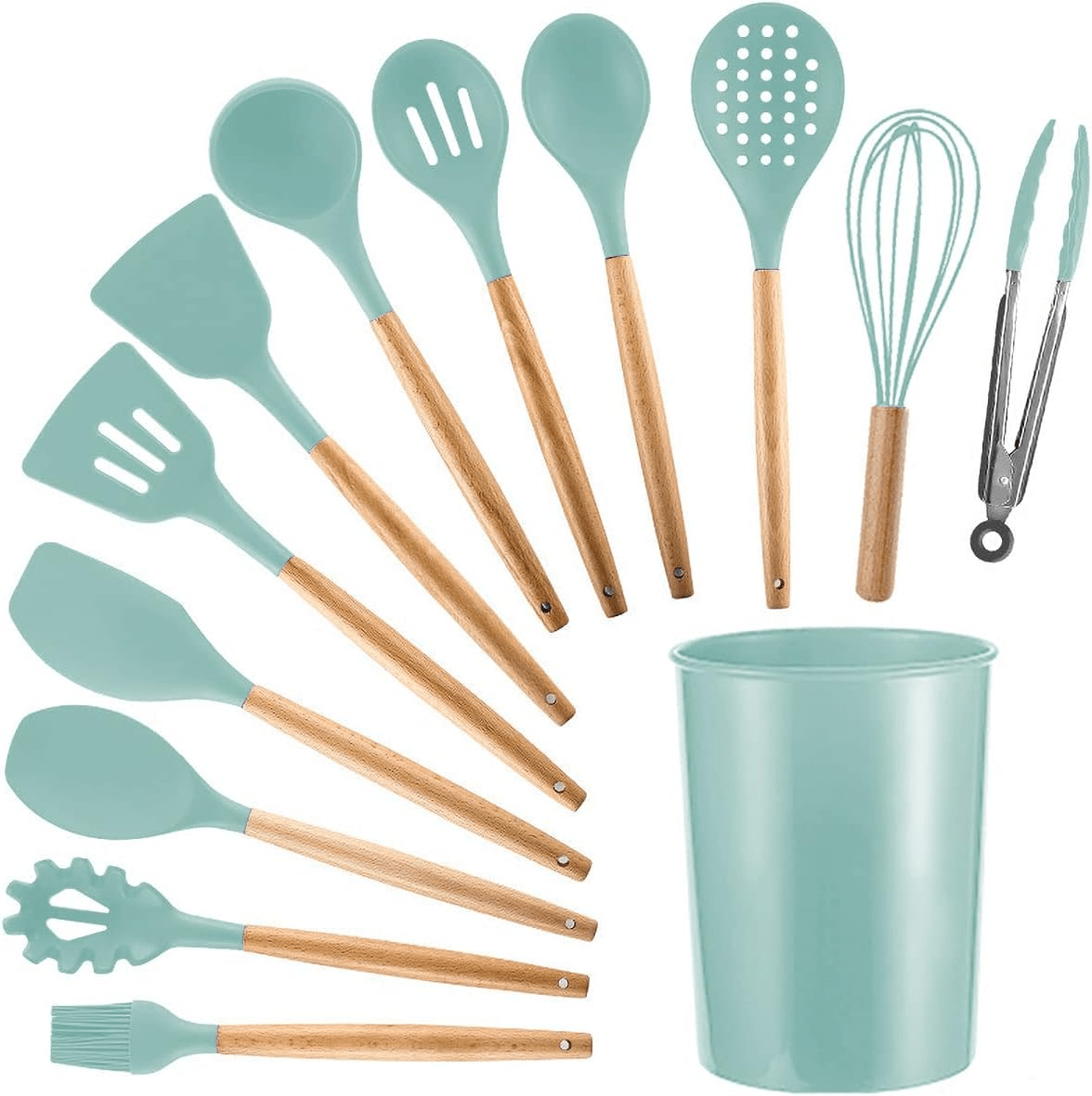 12-Piece Silicone Kitchen Utensil Set