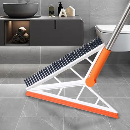 Multifunctional Silicone Broom & Squeegee – 2-in-1 Cleaning Tool