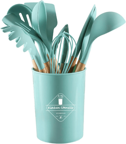 12-Piece Silicone Kitchen Utensil Set
