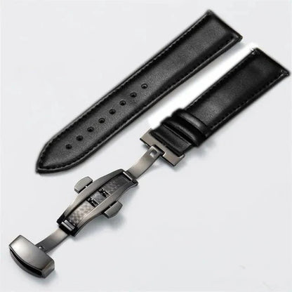 Universal Synthetic Leather Watch Band Strap
