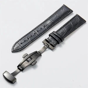 Universal Synthetic Leather Watch Band Strap