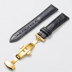 Universal Synthetic Leather Watch Band Strap